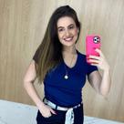 Baby look feminina plus size de viscolycra