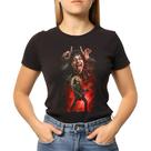 Baby Look Feminina Stranger Things Eddie Munson Guitarra