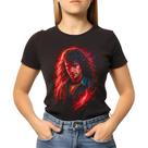 Baby Look Feminina Stranger Things Eddie Munson Premium