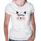 Baby Look Gatinha Meow - Foca na Moda