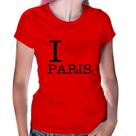 Baby Look I love Paris - Foca na Moda Baby Look I love Paris - Foca na Moda
