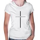 Baby Look Jesus Cristo em Cruz - Foca na Moda