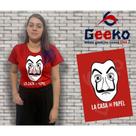 Baby Look La Casa de Papel - Money Heist - Geeko Baby Look La Casa de Papel - Money Heist - Geeko