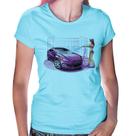 Baby Look Lava Jato Carro Roxo - Foca na Moda Baby Look Lava Jato Carro Roxo - Foca na Moda