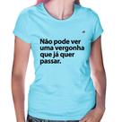 Baby Look Não pode ver uma vergonha que já quer passar - Foca na Moda