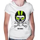 Baby Look Old Skull Motorcycle - Foca na Moda