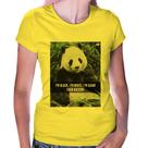 Baby Look Panda Fuck Racism! - Foca na Moda