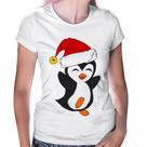 Baby Look Pinguim Noel - Foca na Moda