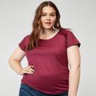 Baby look PLUS SIZE, camiseta feminina. Uso Casual e esportivo.