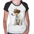 Baby Look Raglan Cachorro Jack Russell Terrier - Foca na Moda