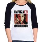 Baby Look Raglan Empieza el matriarcado Manga 3/4 - Foca na Moda
