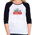 Baby Look Raglan Hello World Manga 3/4 - Foca na Moda Baby Look Raglan Hello World Manga 3/4 - Foca na Moda