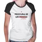 Baby Look Raglan Procura-se um Litrão - Foca na Moda Baby Look Raglan Procura-se um Litrão - Foca na Moda