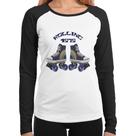 Baby Look Raglan Rolling 1979 Manga Longa - Foca na Moda