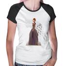 Baby Look Raglan Sansa Stark Art - Foca na Moda