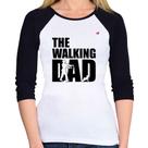 Baby Look Raglan The Walking Dad Paródia Meme Manga 3/4 - Foca na Moda Baby Look Raglan The Walking Dad Paródia Meme Manga 3/4 - Foca na Moda
