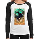 Baby Look Raglan Wakanda Forever Manga Longa - Foca na Moda