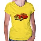 Baby Look Retro Classic Red Car - Foca na Moda