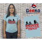 Baby Look Stranger Things 100% Algodão - Geeko