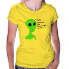 Baby Look Thank's For Believing In Me Alien - Foca na Moda Baby Look Thank's For Believing In Me Alien - Foca na Moda