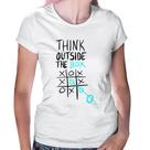 Baby Look Think Outside The Box - Foca na Moda