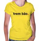 Baby Look Trem bão - Foca na Moda Baby Look Trem bão - Foca na Moda