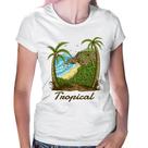 Baby Look Tropical Beach - Foca na Moda Baby Look Tropical Beach - Foca na Moda