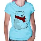 Baby Look Urso Polar - Foca na Moda