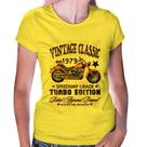 Baby Look Vintage Classic Moto - Foca na Moda