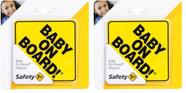 Baby On Board Sign Magnet Safety 1st (pacote com 2)