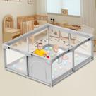 Baby Playpen Besuhot Large 50x50cm cinza para ambientes internos e externos
