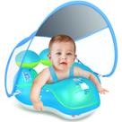 Baby Pool Float LAYCOL com dossel de proteção solar UPF50+