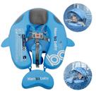 Baby Pool Float Mambobaby não inflável com dossel UPF50+