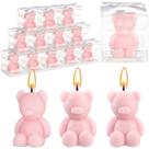 Baby Shower Favors Hoolerry Bear Candles, 30 unidades com 30 caixas Baby Shower Favors Hoolerry Bear Candles, 30 unidades com 30 caixas