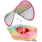 Baby Swim Float HECCEI Mambobaby Add Tail com cobertura solar