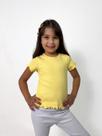 Baby T-Shirt Amarela Manteiga