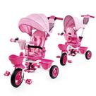 Baby Trike JMMD 6 em 1 com alça ajustável rosa 8m-6y