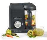 Babycook Solo Beaba - Processador de Alimentos para Bebês 4,5 xícaras (Carvão)
