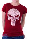 Babylook The Punisher Caveira Marvel Geek Justiceiro Filme