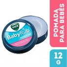 BabyRub Pomada Balsamo Para Bebes Vick 12g