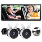Babyvue BV3PRO Monitor para Bebés con Cámara Dual para Auto de 7.2" HD Babyvue BV3PRO Monitor para Bebés con Cámara Dual para Auto de 7.2" HD