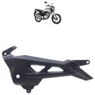 Bacalhau Suporte Pedaleira CG 160 Fan 2018 2019 2020 2021 2022 2023 Preto Lado Esquerdo