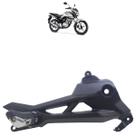 Bacalhau Suporte Pedaleira CG 160 Fan 2018 2019 2020 2021 2022 2023 Preto Pedaleira Polida Lado Esquerdo