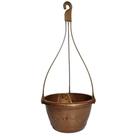 Bacia 24cm com Haste para Jardim Suspenso Vaso anti-dengue
