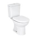 Bacia Com Caixa Acoplada Branca Round Kit Completo Roca