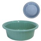 Bacia de plastico redonda canelada pequena colors 1,25l 6,5x20cm de ø - ERCA PLAST