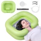 Bacia de shampoo inflável Cehim Portable Shampoo Bowl Green Bacia de shampoo inflável Cehim Portable Shampoo Bowl Green