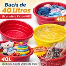 Bacia grande 40 litros Resistente