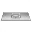 Bacia Inox 1,20x0,53 Duranox Cuba Central Inox