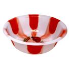Bacia Plastica Siliconada 28cm 3L Colorida Redonda Estampada - PANAMI